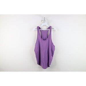 Vtg 80s 90s Streetwear Mens M Blank Spaghetti Strap Bodybuilder Tank Top T-Shirt